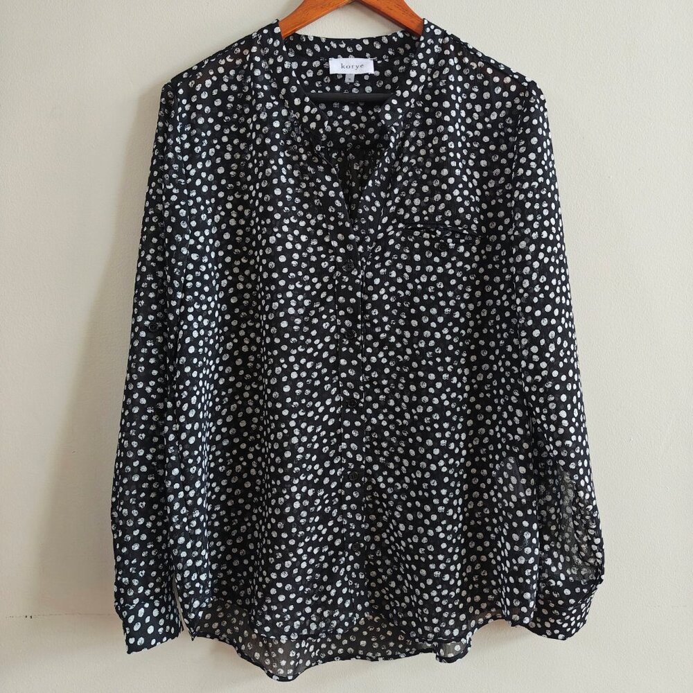 KORYE Polkadot Blouse - Picture 10 of 11